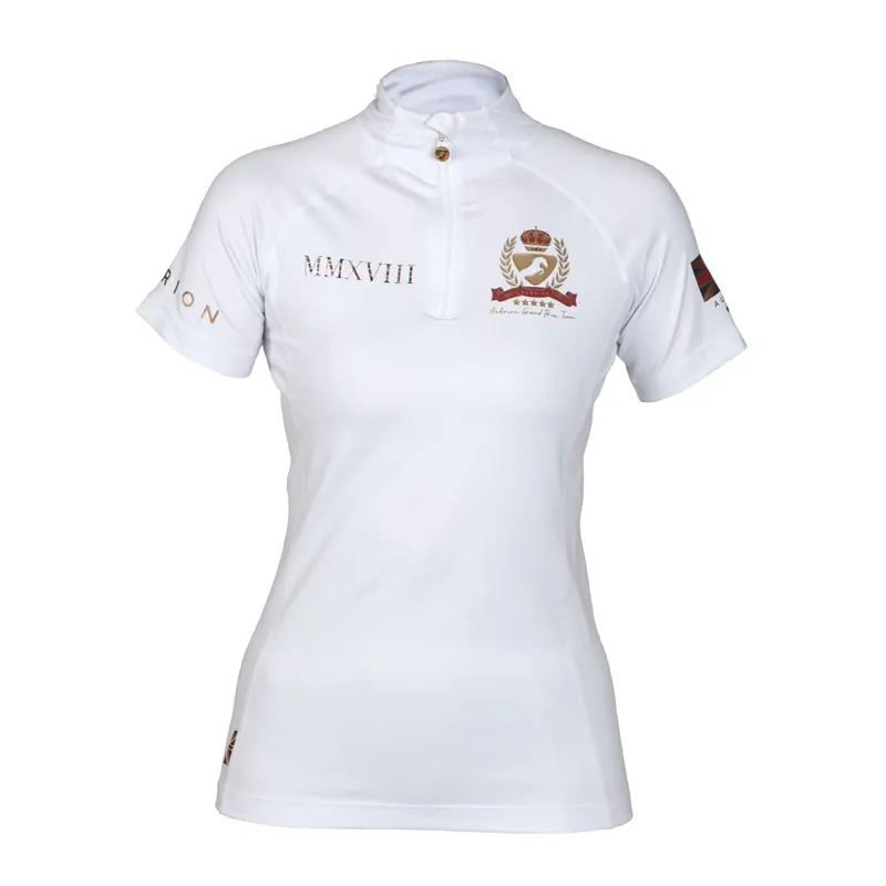 Aubrion Team Short Sleeve Base Layer - White