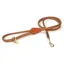 Shires Digby And Fox Rolled Leather Dog Lead - Tan
