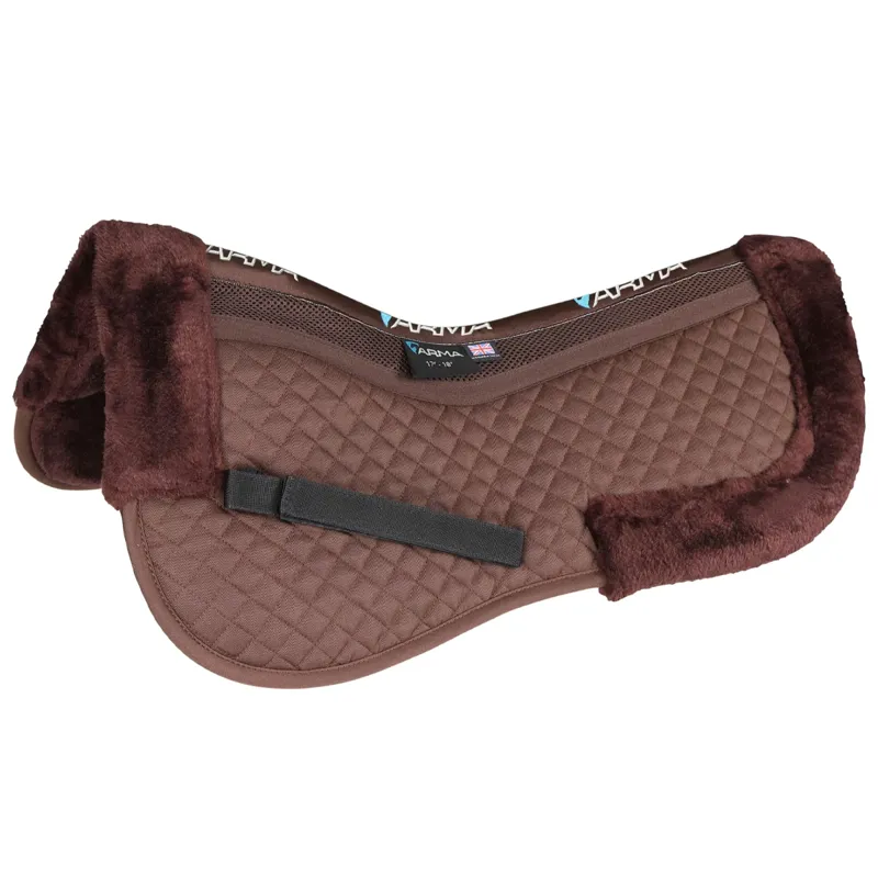 ARMA Fully Lined Half Pad - Brown 