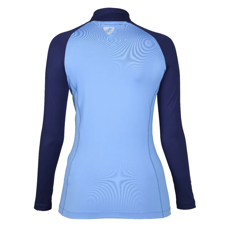 Aubrion Newbury Long Sleeve Base Layer - Sky Blue-1