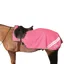 Reflector Fleece Exercise Sheet by Hy Equestrian - Pink