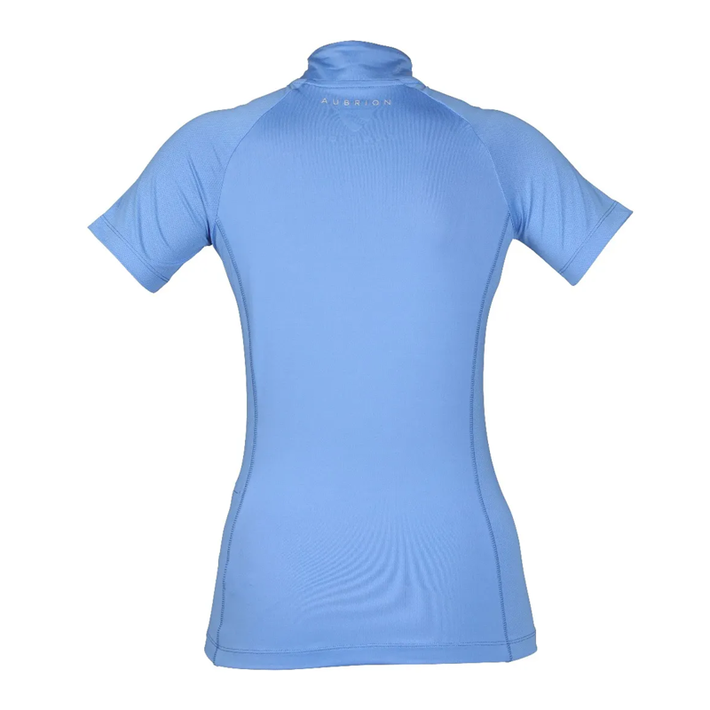 Aubrion Highgate Short Sleeve Base Layer - Sky Blue-1
