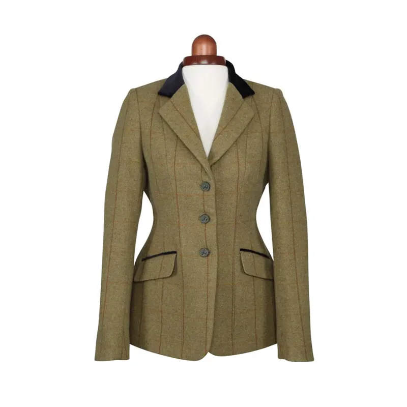 Aubrion Saratoga Tweed Jacket - Copper Check