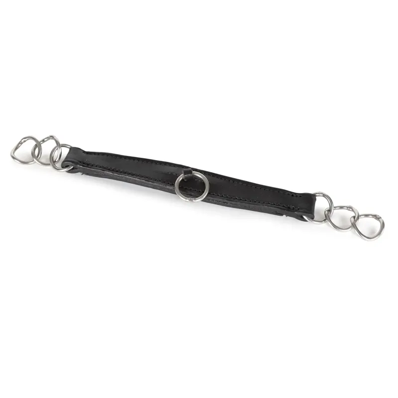 Velociti GARA Leather Curb Chain - Black 