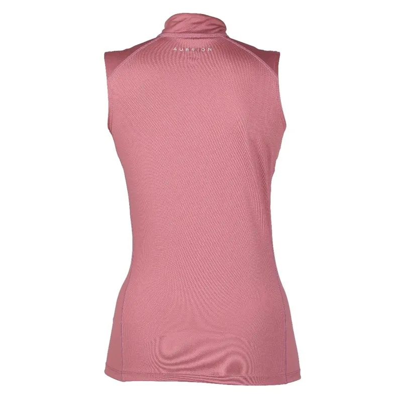 Aubrion Westbourne Sleeveless Base Layer - Dusty Pink-1