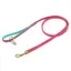 Shires Digby And Fox Padded Leather Dog Lead - Pink