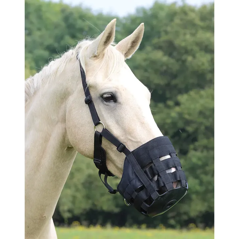 Shires Comfort Grazing Muzzle - Black