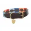 Shires Digby And Fox Drover Polo Dog Collar - Turquoise/Red/Orange/Blue