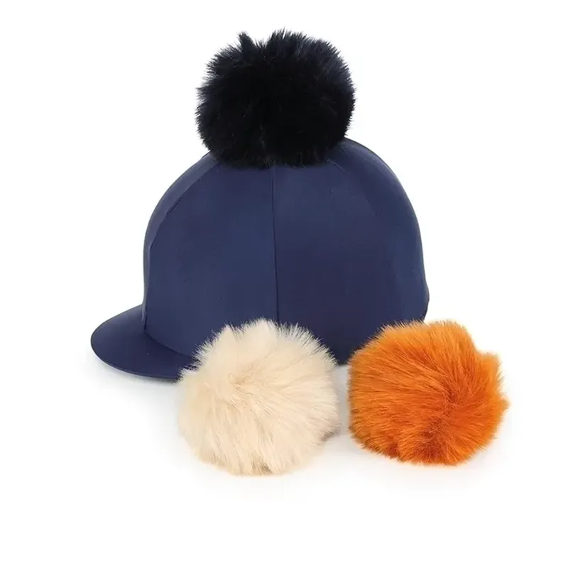 Shires Switch It Pom Pom Hat Cover - Navy