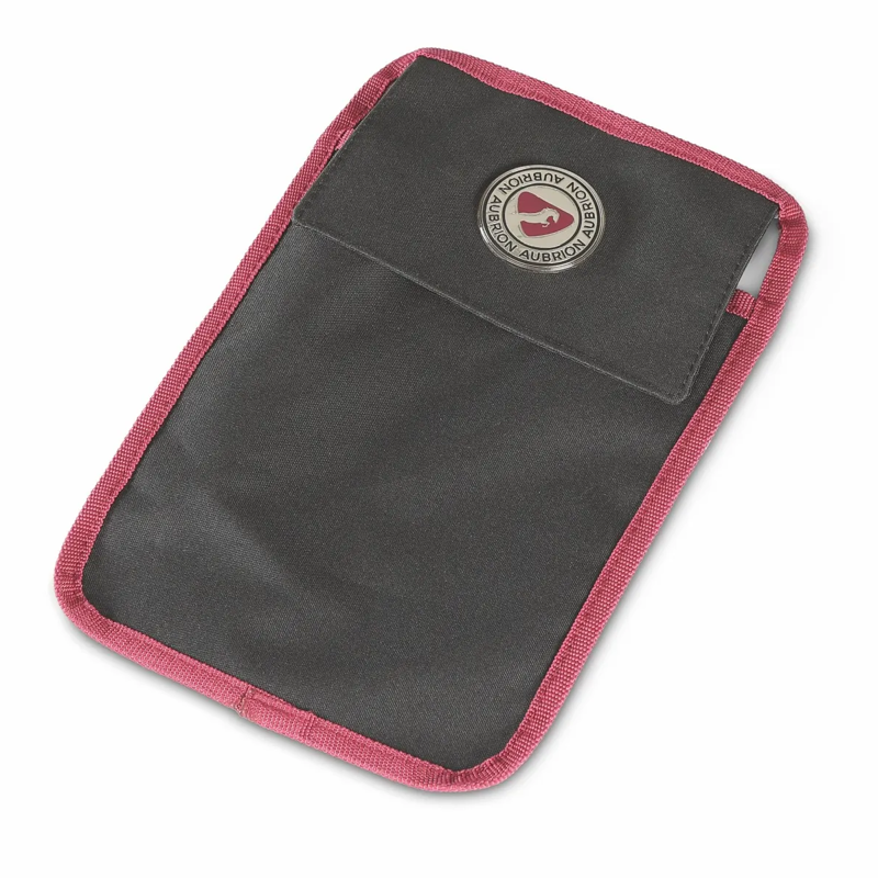 Aubrion Horse Passport Holder - Charcoal-1