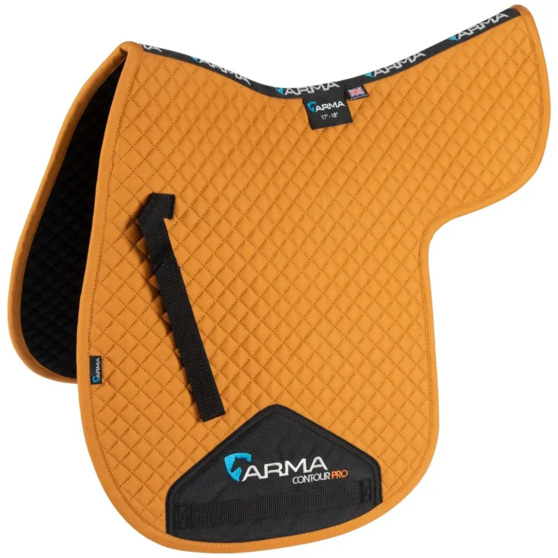 Shires ARMA Numnah - Mustard