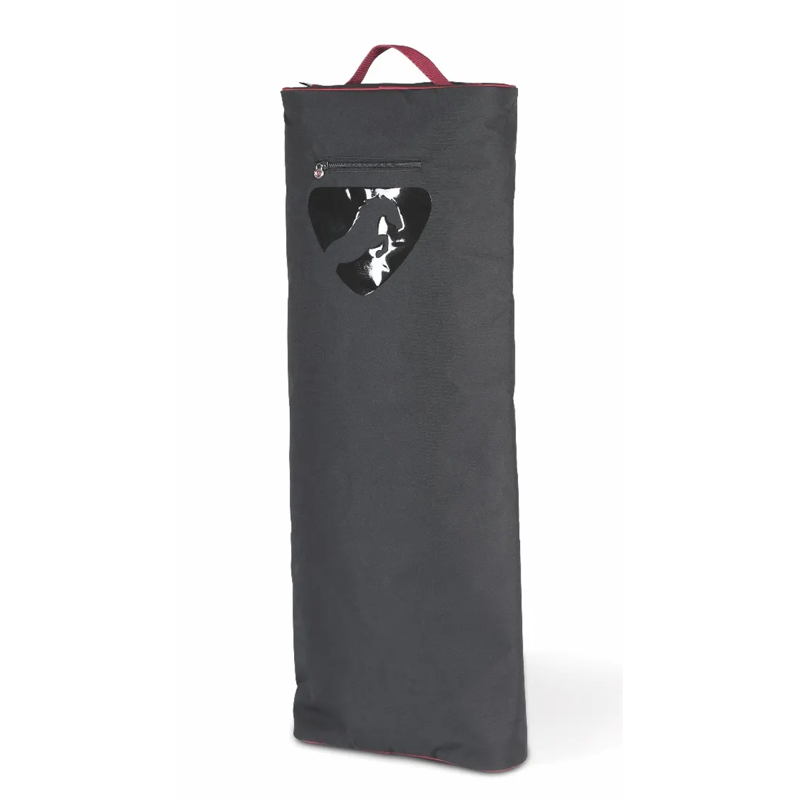 Aubrion Double Bridle Bag - Charcoal-1