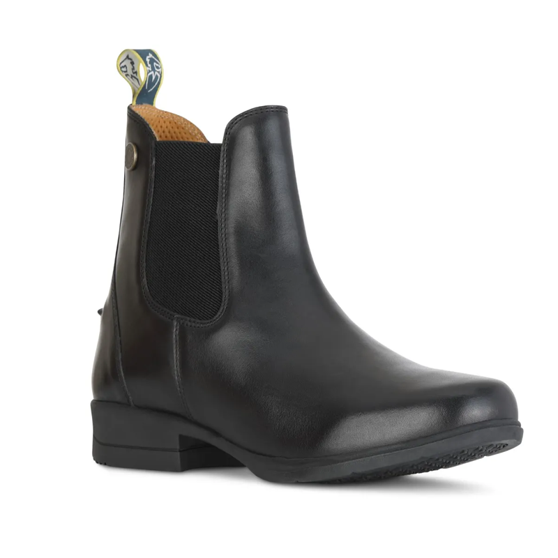 Moretta Childrens Lucilla Leather Jodhpur Boots - Black-1