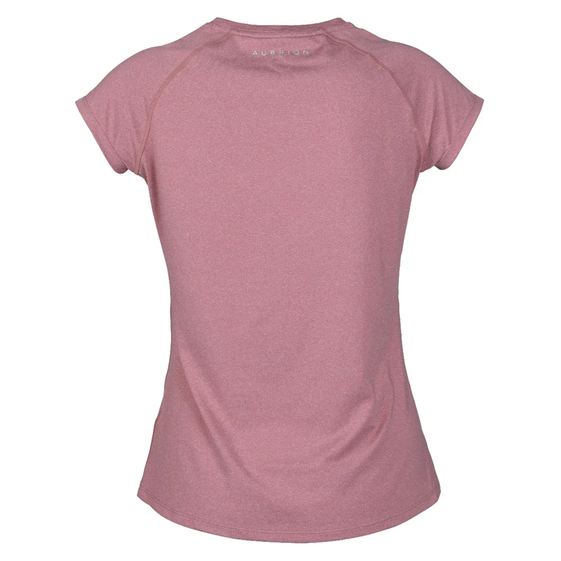 Aubrion Elverson Tech T-Shirt - Dusty Pink-1