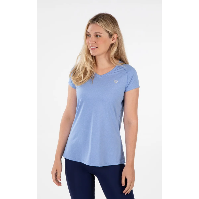 Aubrion Elverson Tech T-Shirt - Sky Blue-2