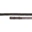 Shires Velociti GARA Plaited Leather Reins - Black