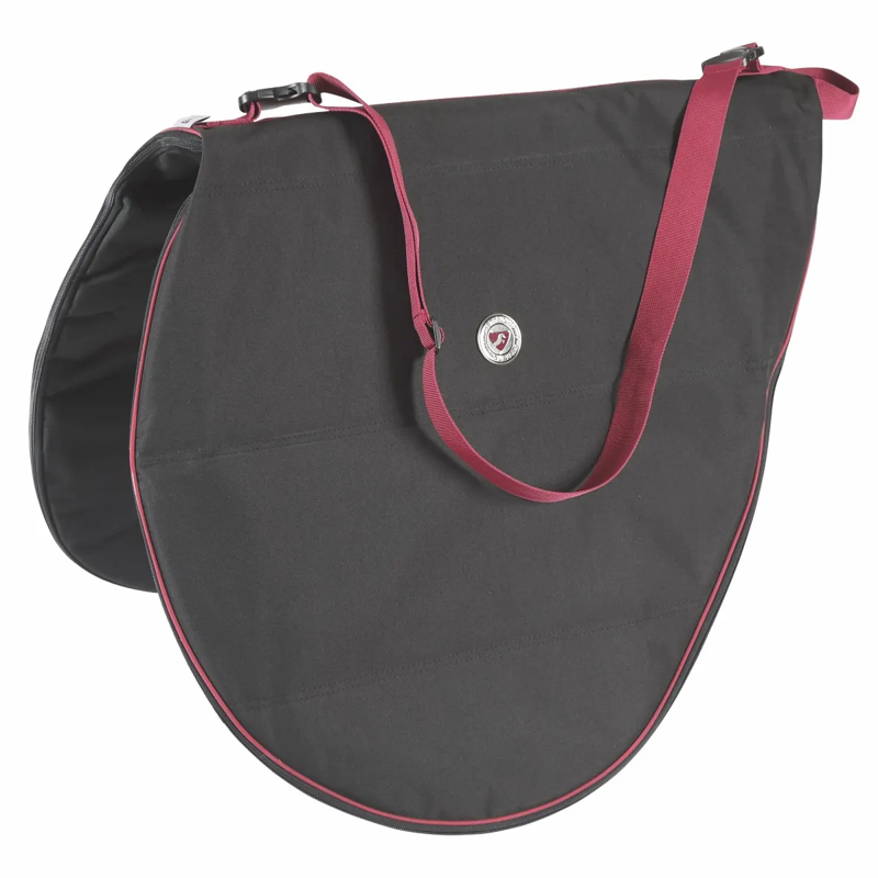 Aubrion Saddle Bag - Charcoal-1