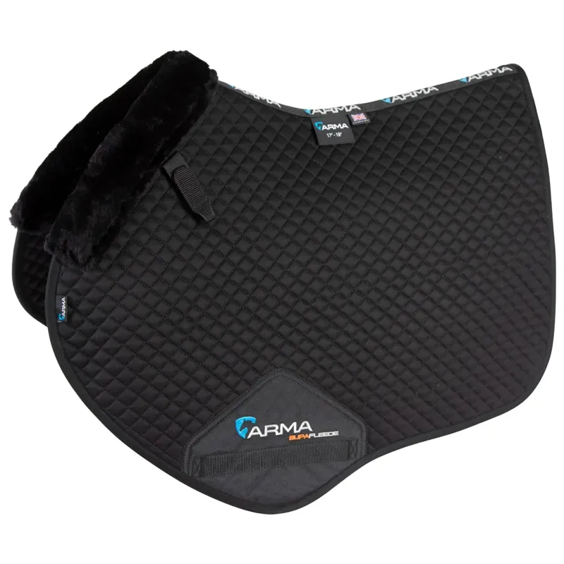 ARMA SupaFleece Jump Saddlecloth - Black