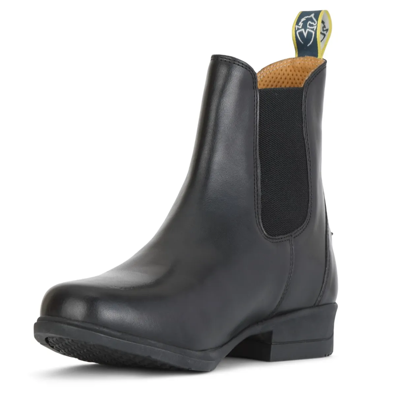 Moretta Lucila Leather Jodhpur Boots - Black-2