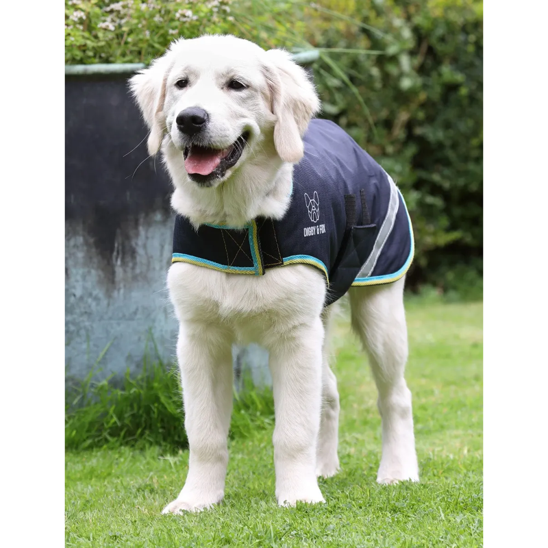 Shires Digby And Fox Waterproof Dog Rug Coat - Grey-2