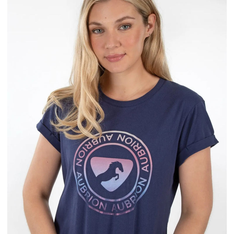 Aubrion Croxley T-Shirt - Dark navy-2