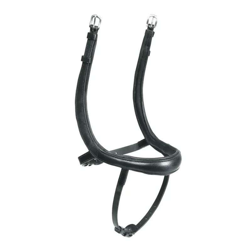 Shires Velociti RAPIDA Ergonomic Curved Flash Noseband - Black