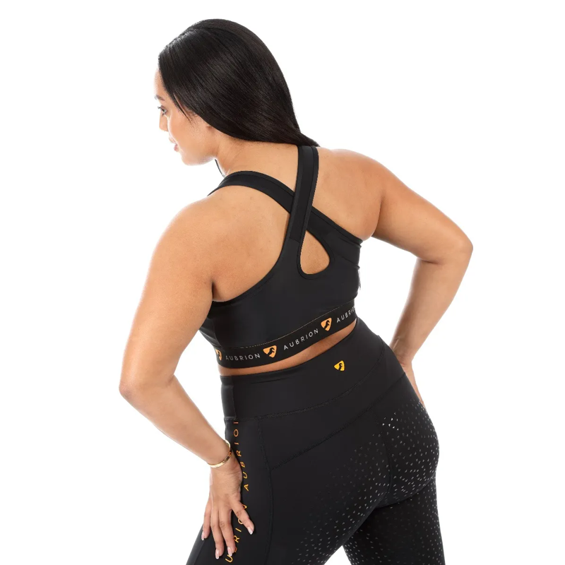 Aubrion Dagenham Sports Bra - Black-3