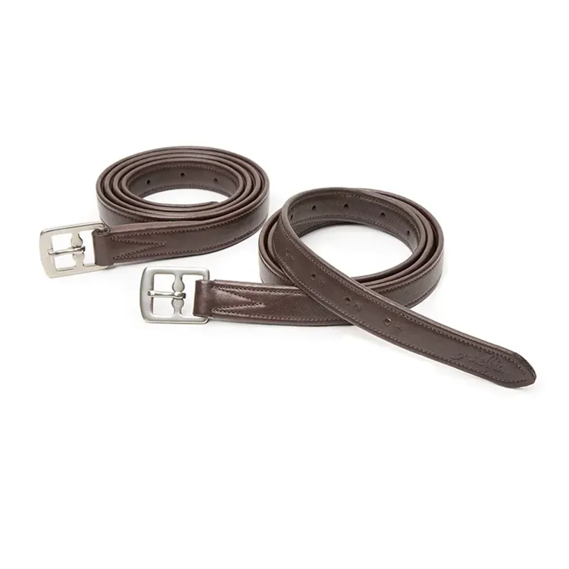 Shires Velociti GARA Non Stretch Stirrup Leathers - Australian Nut