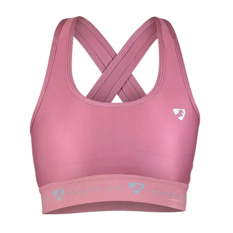 Aubrion Dagenham Sports Bra - Dusty Pink