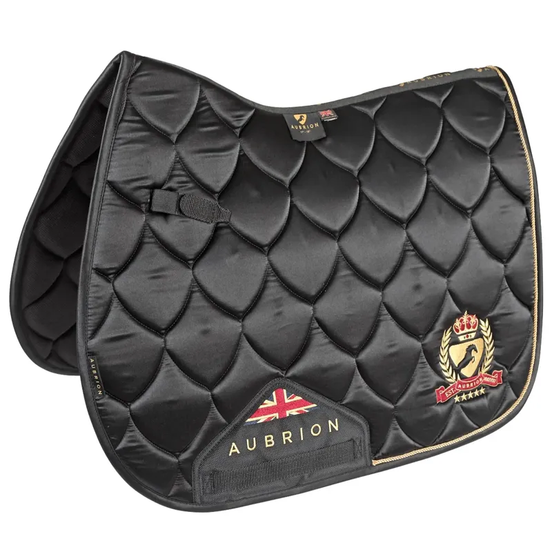 Aubrion Team Saddlecloth - Black