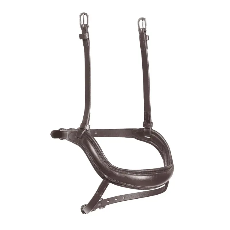 Shires Velociti RAPIDA Ergonomic Flash Noseband - Havana