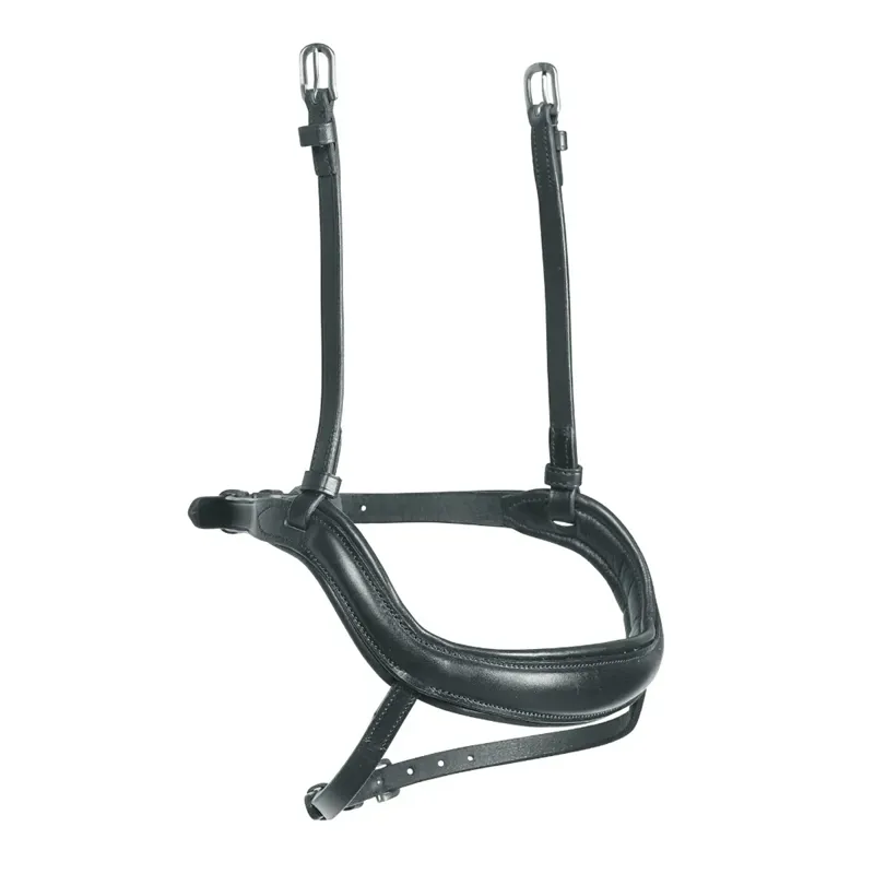 Shires Velociti RAPIDA Ergonomic Flash Noseband - Black
