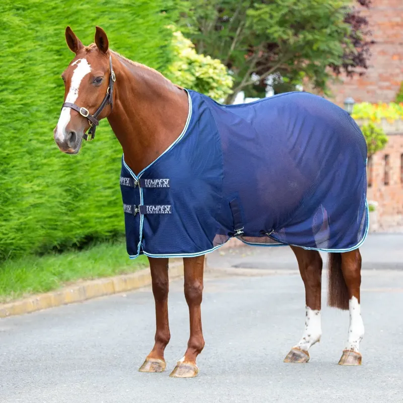 Shires Tempest Original Mesh Cooler - Navy