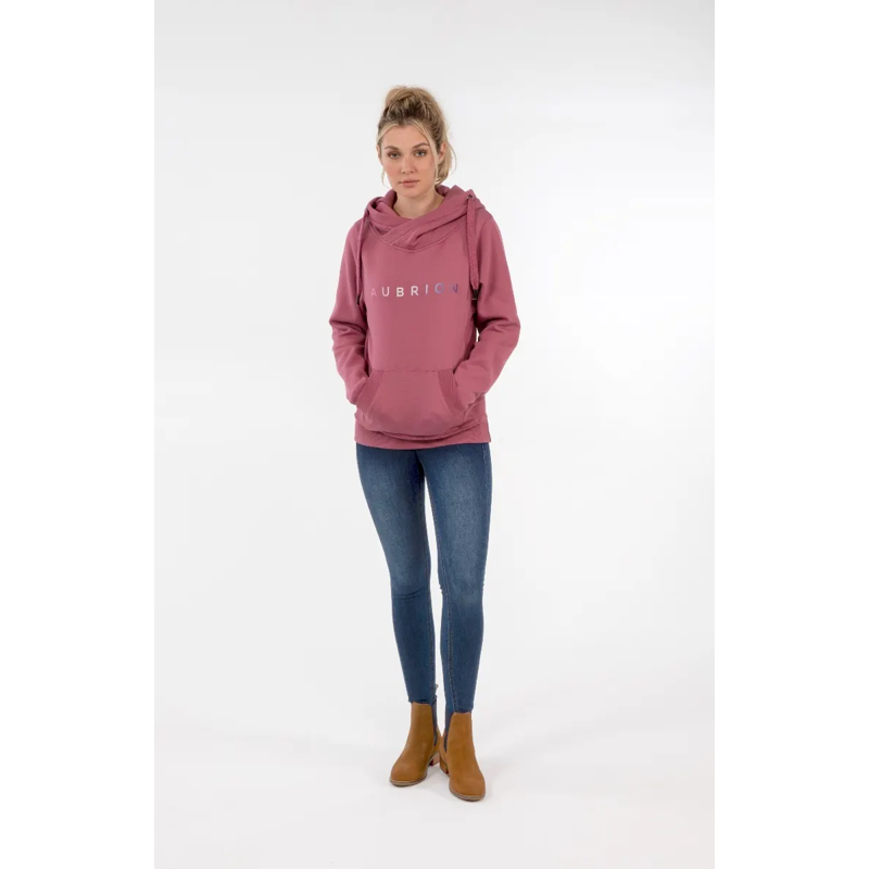 Aubrion Latimer Hoodie - Dusky Pink-7