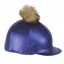 Shires Metallic Hat Cover - Blue