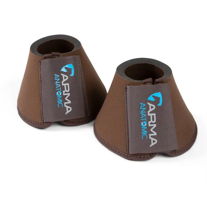 Shires ARMA Neoprene Over Reach Boots - Brown