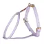 Shires Digby And Fox Rolled Leather Dog Harness - Lilac