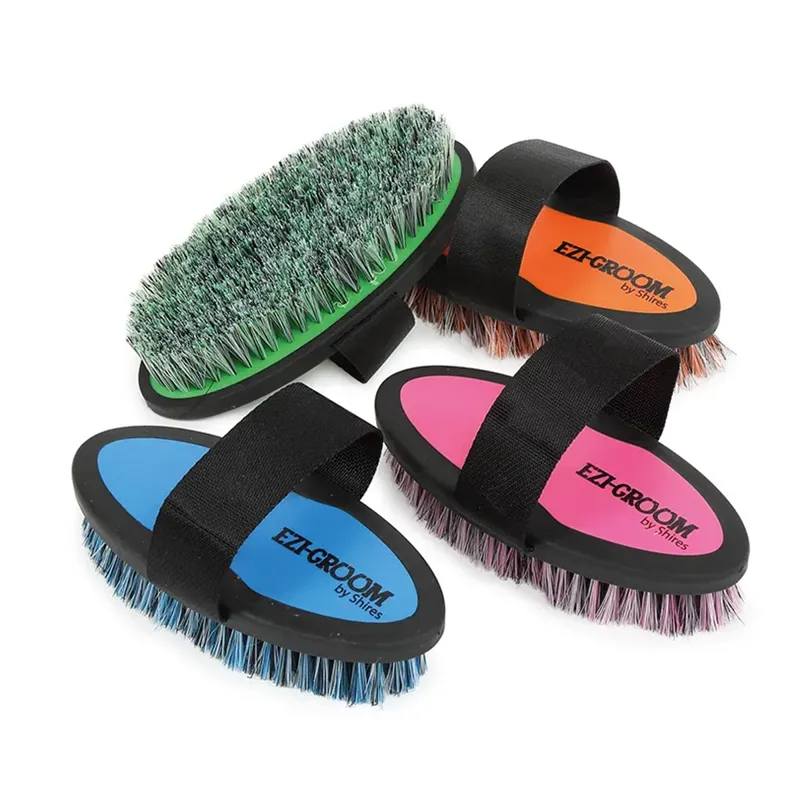 Shires EZI-GROOM Grip Body Brush - Small