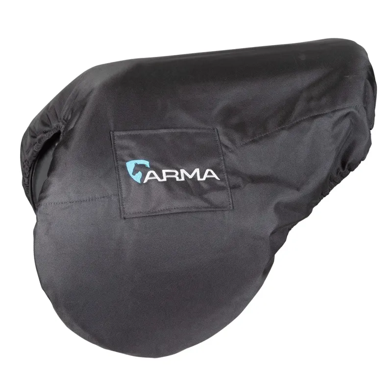 Waterproof Ride-On Saddlecover - Fleece Lining - Black