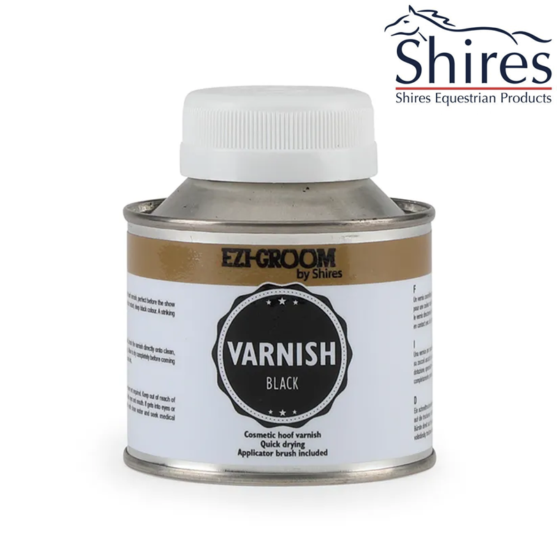 EZI-GROOM Hoof Varnish - Black