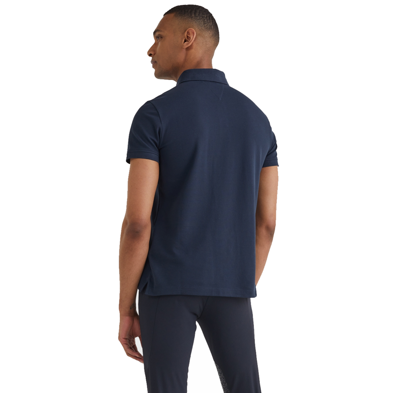 Tommy Hilfiger Men's Embroidery Polo Shirt - Desert Sky-1