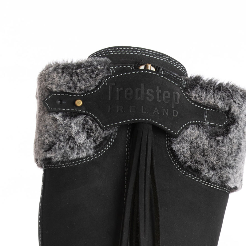 Tredstep Ireland Shannon Winter Fur H20 Country Boots Slim Calf - Black-3