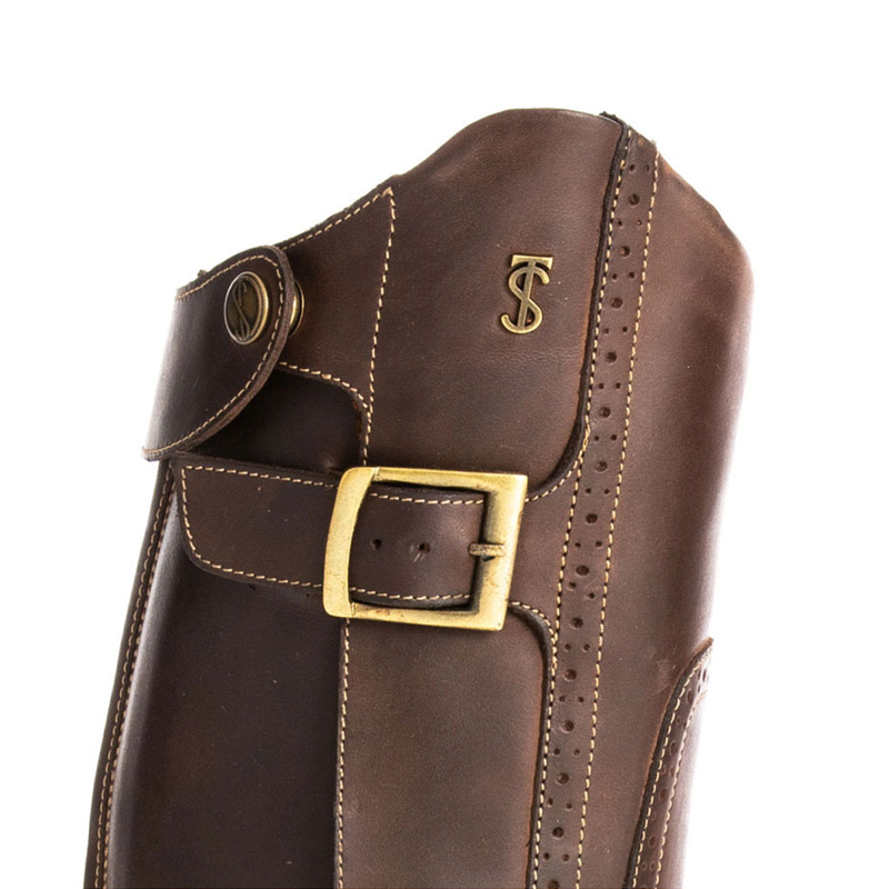 Tredstep Ireland Parkland 2 Fitted Side Buckle Tall Country Boots Standard Calf - Mocca-3