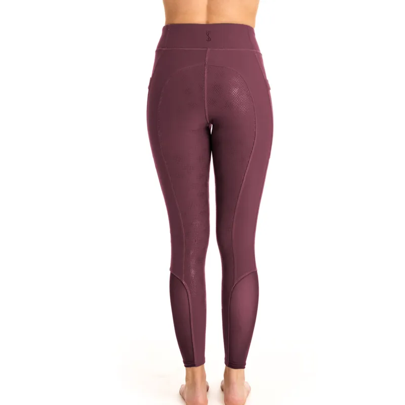 Tredstep Ireland Ladies Allegro Sport Compression Tights - Amethyst-2