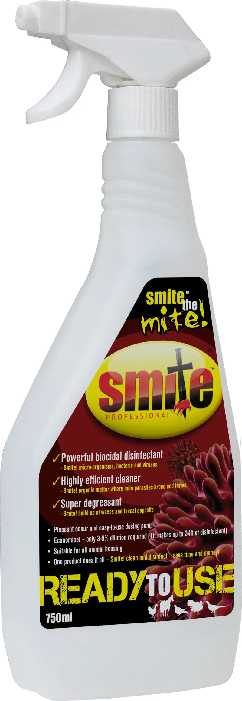 Smite Professional RTU Spray - 750 ml