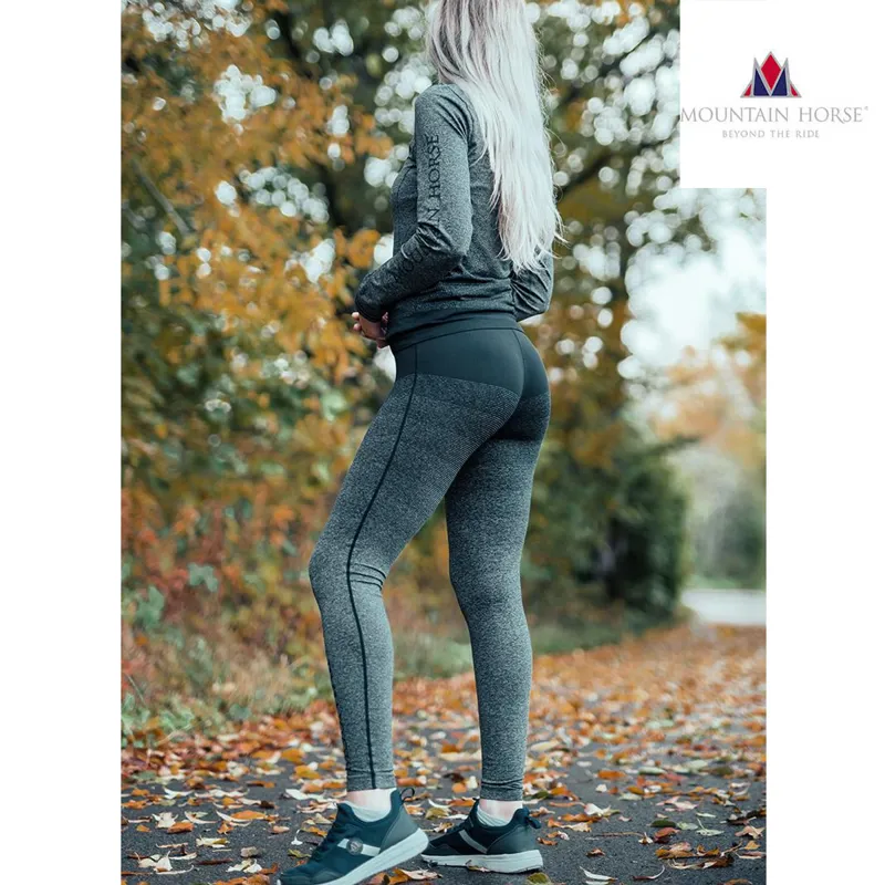 Mountain Horse Tindra Leggings - Black Melange-2