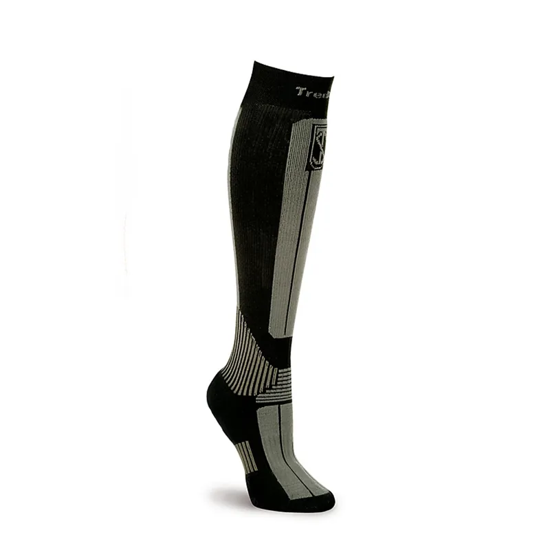 Tredstep Sheer Cool Riding Socks - Black/Charcoal