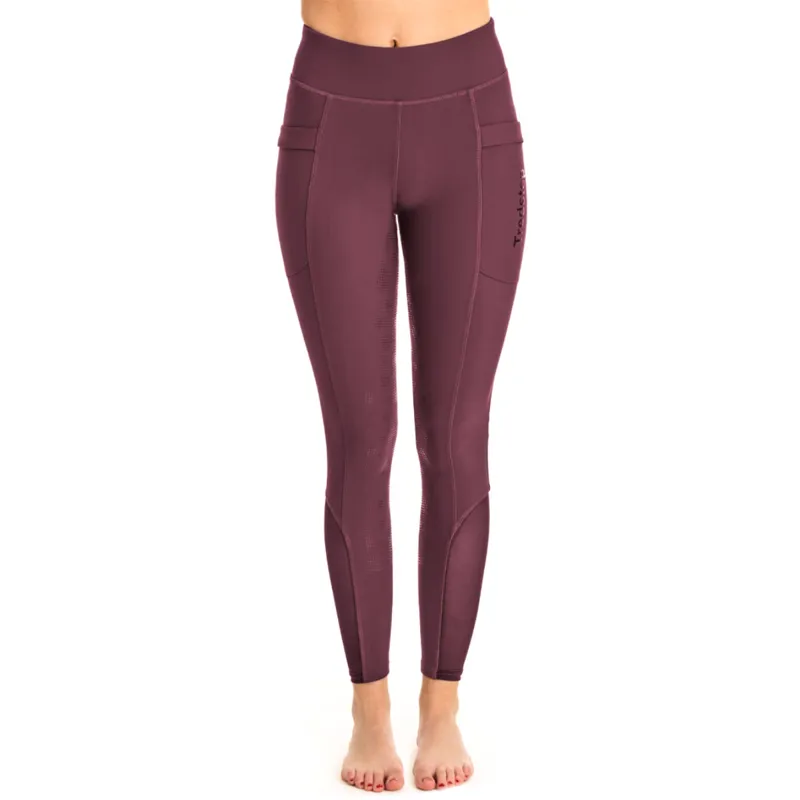 Tredstep Ireland Ladies Allegro Sport Compression Tights - Amethyst-1
