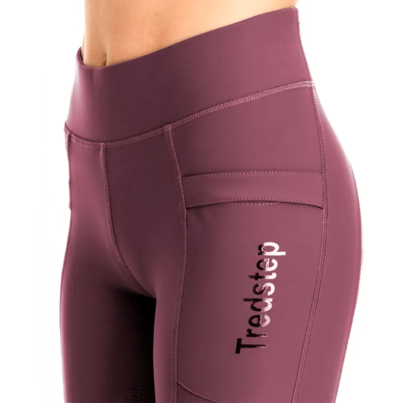 Tredstep Ireland Ladies Allegro Sport Compression Tights - Amethyst-4