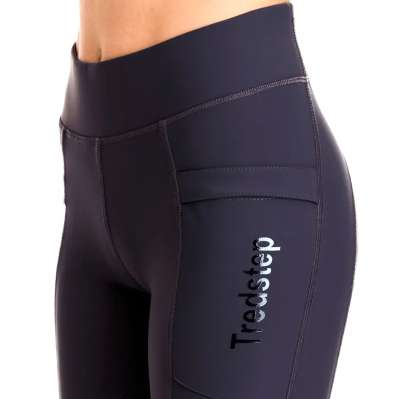 Tredstep Ireland Ladies Allegro Sport Compression Tights - Blue Ribbon-4